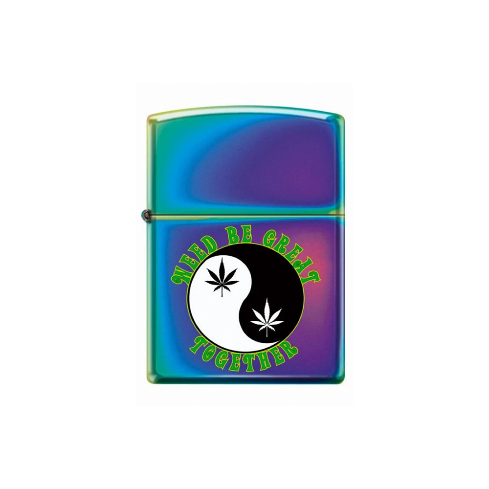 Zippo 58338 Leaf Weed Ying & Yang_0