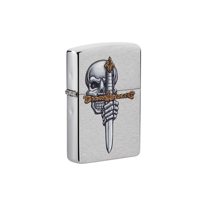 Zippo 49488 Sword Skull Design_1