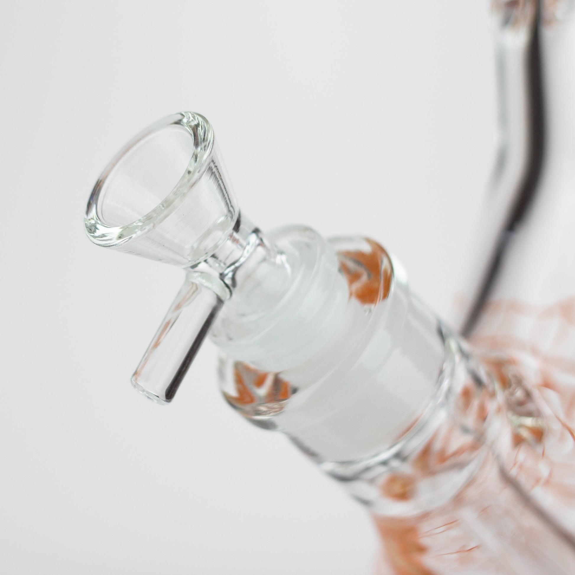 15.5"  9 mm Graphic glass water bong [GBT2117]_3