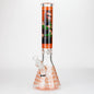 15.5"  9 mm Graphic glass water bong [GBT2117]_9