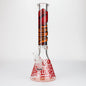 15.5"  9 mm Graphic glass water bong [GBT2117]_11