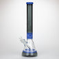 Genie | 17" sandblasted artwork tube 7 mm glass water bong [GB21006]_12