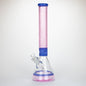 Genie | 17" sandblasted artwork tube 7 mm glass water bong [GB21006]_7