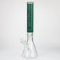 Genie | 17" sandblasted artwork tube 7 mm glass water bong [GB21005]_8