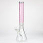 Genie | 17" sandblasted artwork tube 7 mm glass water bong [GB21005]_7