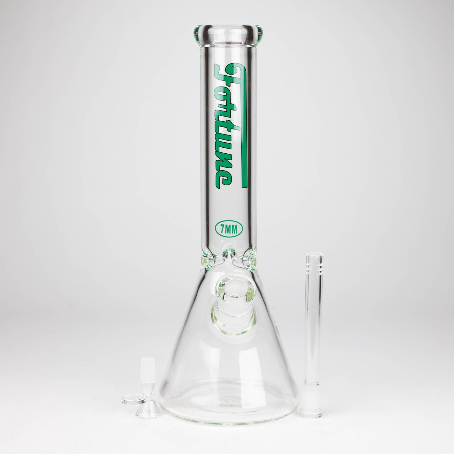 Fortune | 14" 7mm Beaker Glass Bong [145007]_4