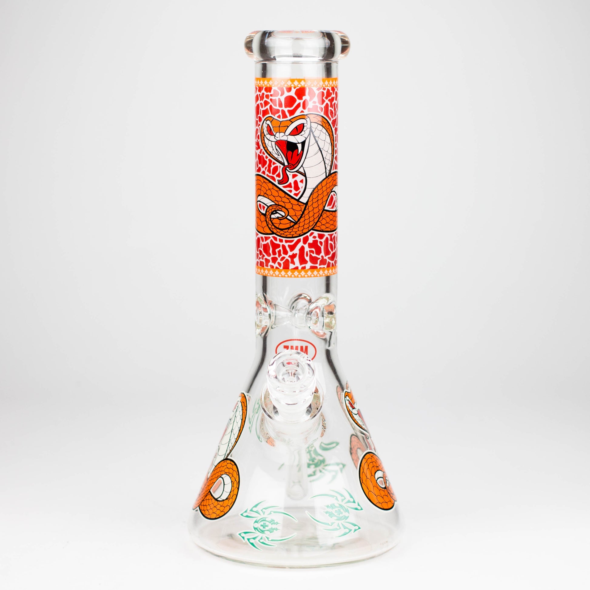 Fortune | 12" 7mm Snake Glow in the dark Beaker Bong [GT125007]_13