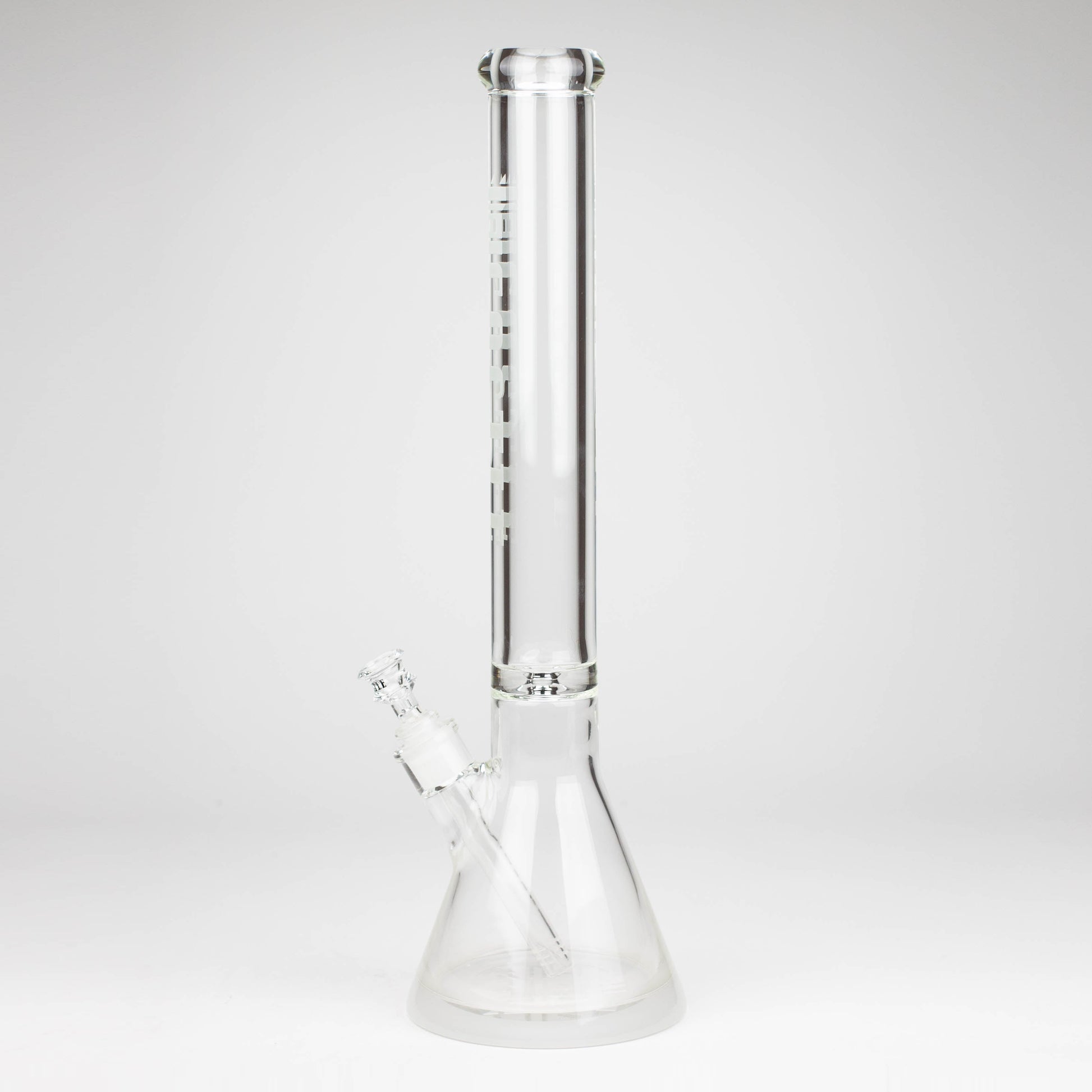 Castle Glassworks | 18" Etched Logo Beaker Bong [CE-101]_2