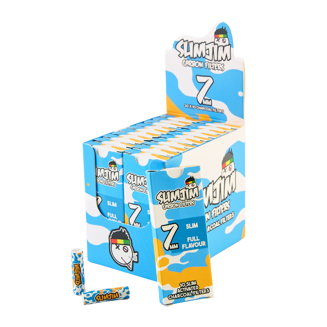 Slimjim | Splash 7mm Carbon Filters (Pack of 20)_2