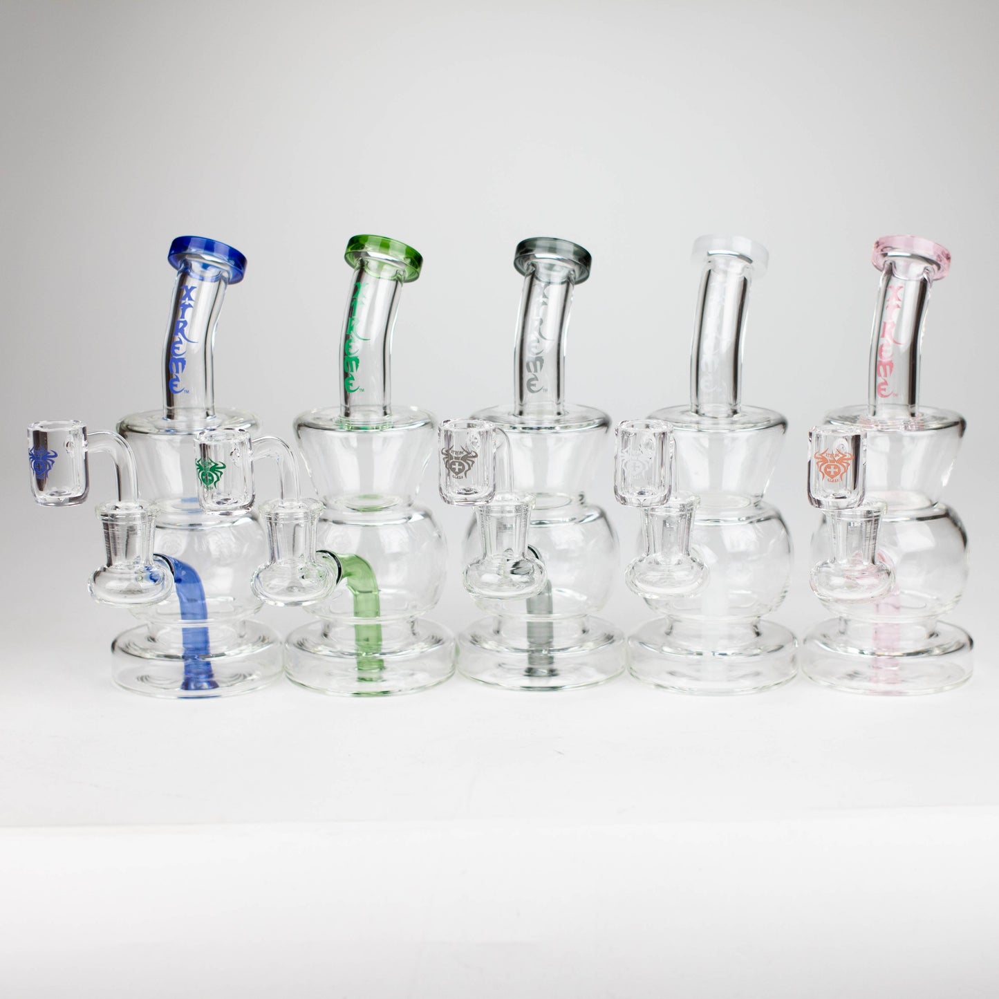 Xtreme | 6.7" Glass 2-in-1 bubbler [DCK006]_0