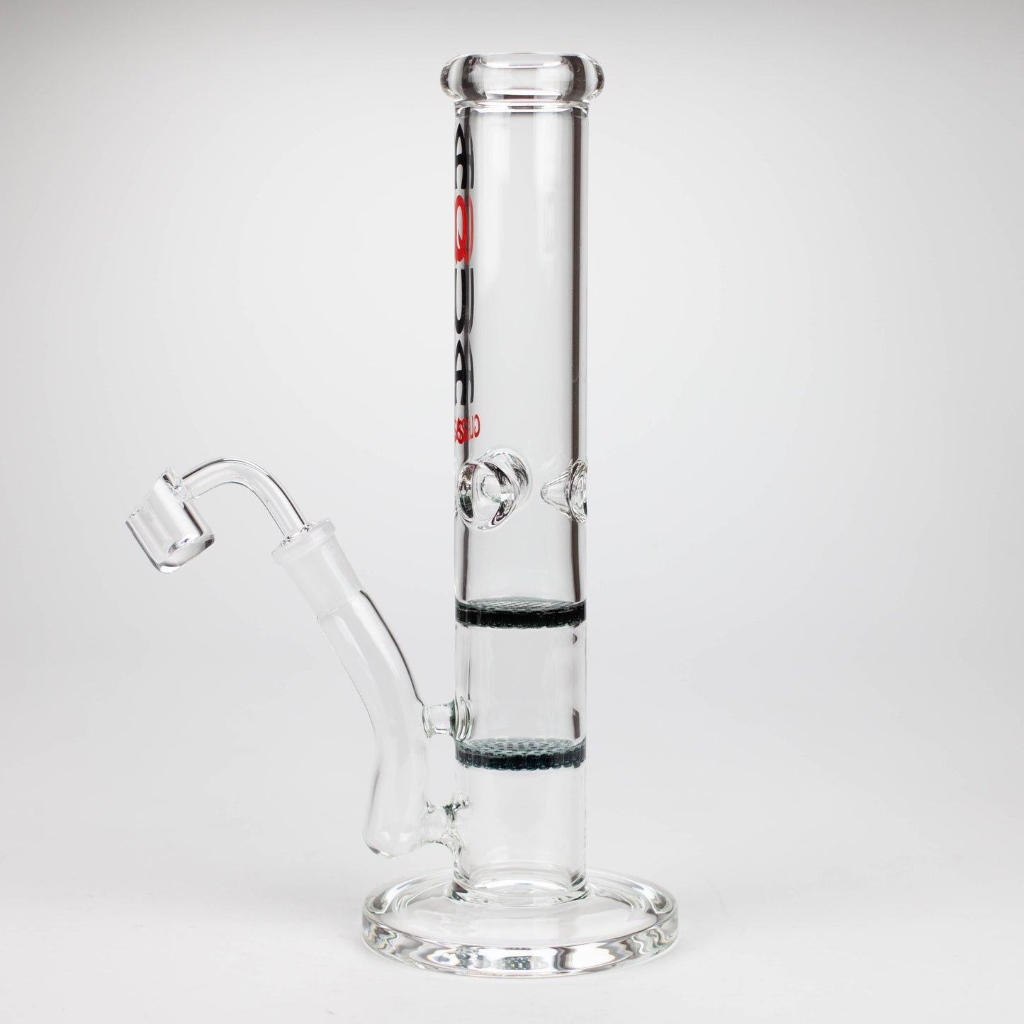 AQUA | 10" Dual Honeycomb rig with quartz banger [B1]_9