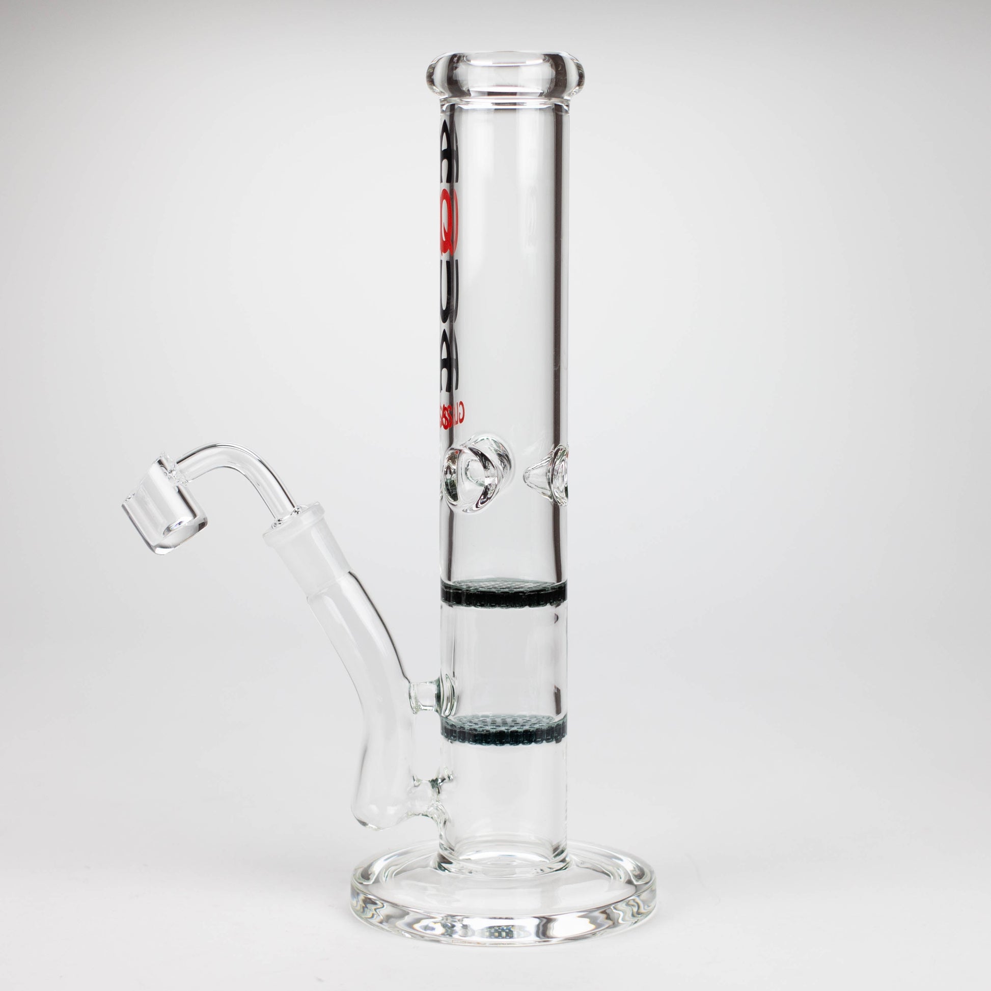 AQUA | 10" Dual Honeycomb rig with quartz banger [B1]_9