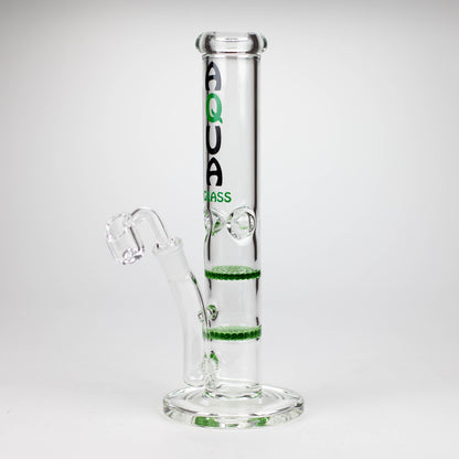 AQUA | 10" Dual Honeycomb rig with quartz banger [B1]_7