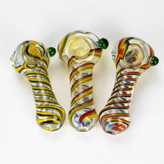 3.5" softglass hand pipe Pack of 2 [11585]_0