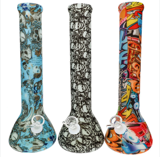 Hit | silicone 12inch Water Pipe_0