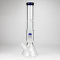 16" Color accented 7 mm glass water bong With Dffiuser_6