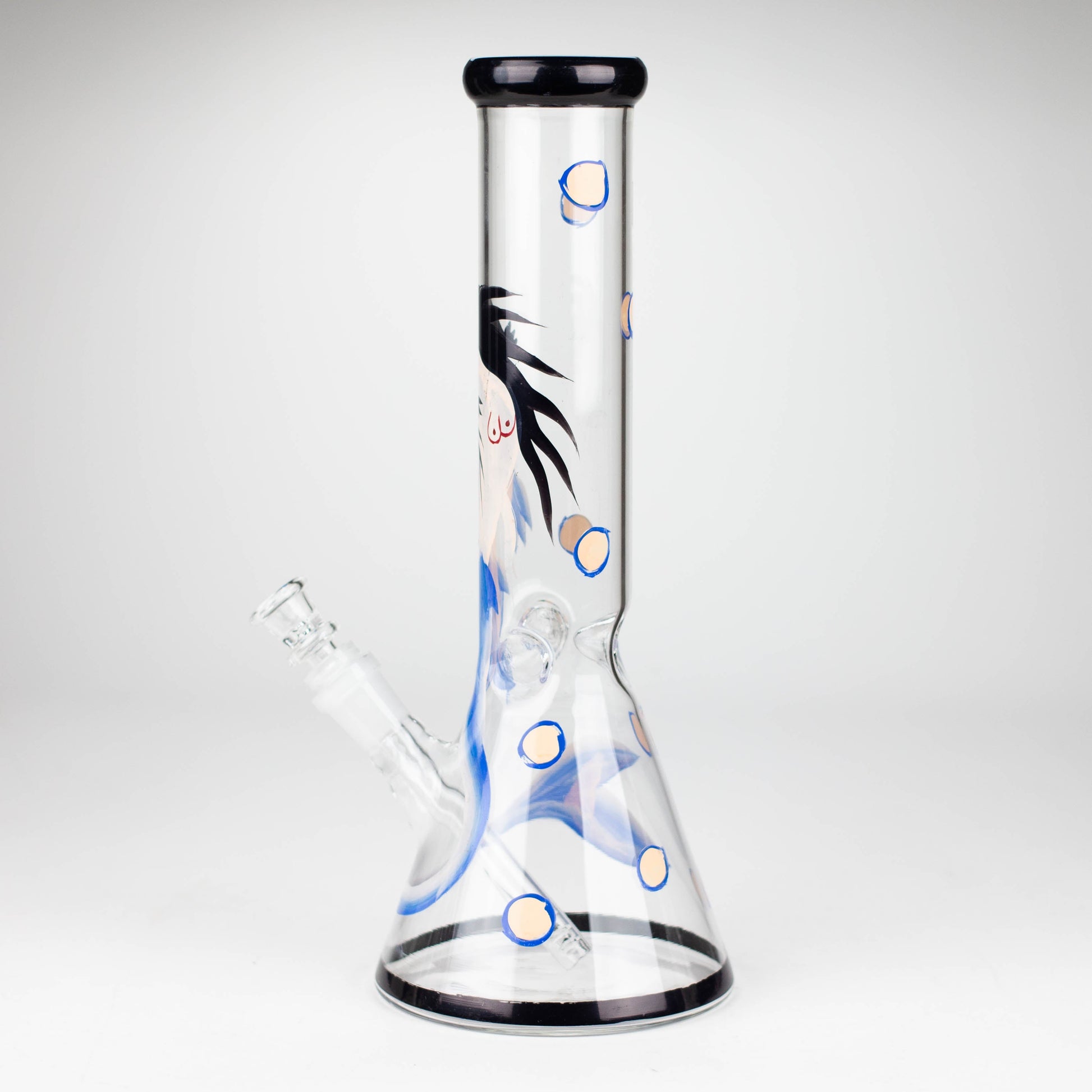 12" MERMAID BEAKER GLASS BONG_1