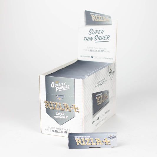 Rizla | Super Thin Silver single wide Box of 100_0