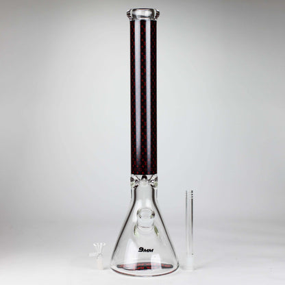 20" Luxury Pattern 9mm glass bong [PIP872]_4