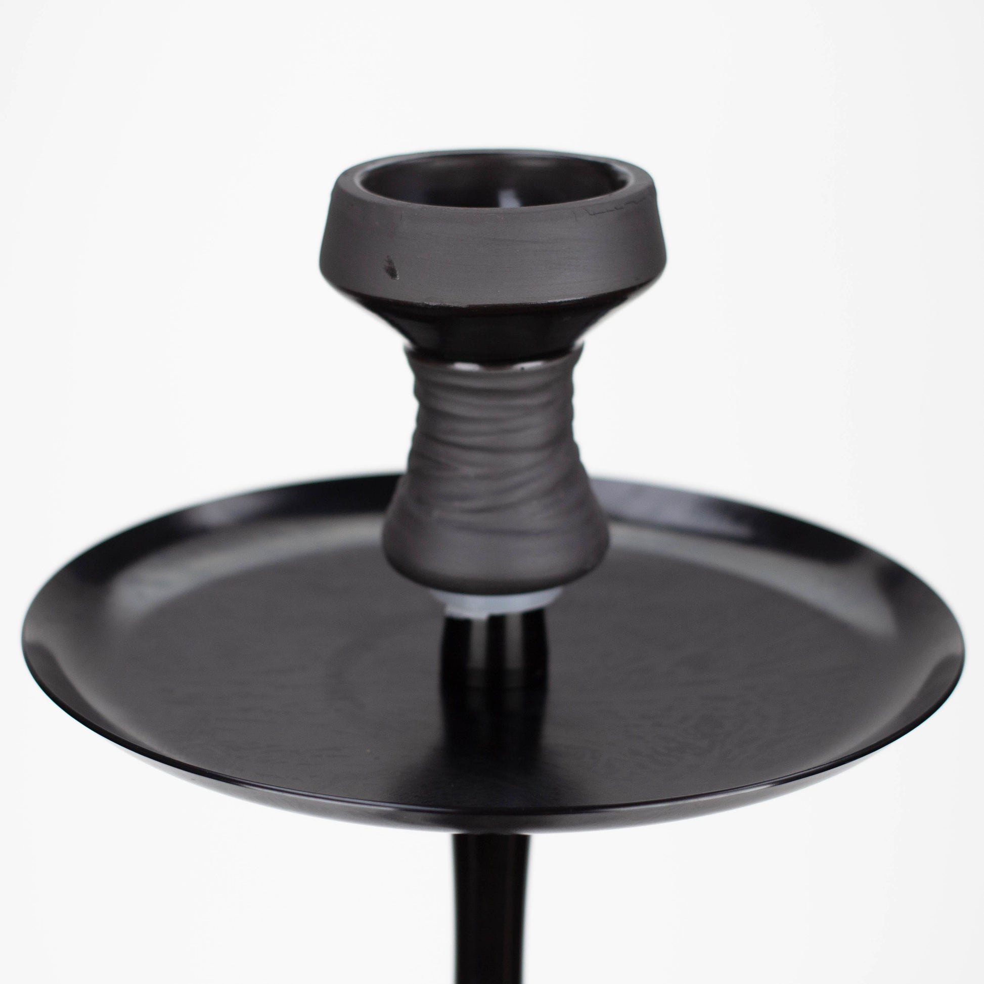 Genie | 22.5″ Aluminum Hookah with Diffuser,Tray, and Soft Touch Silicone Hose [SS-04]_1