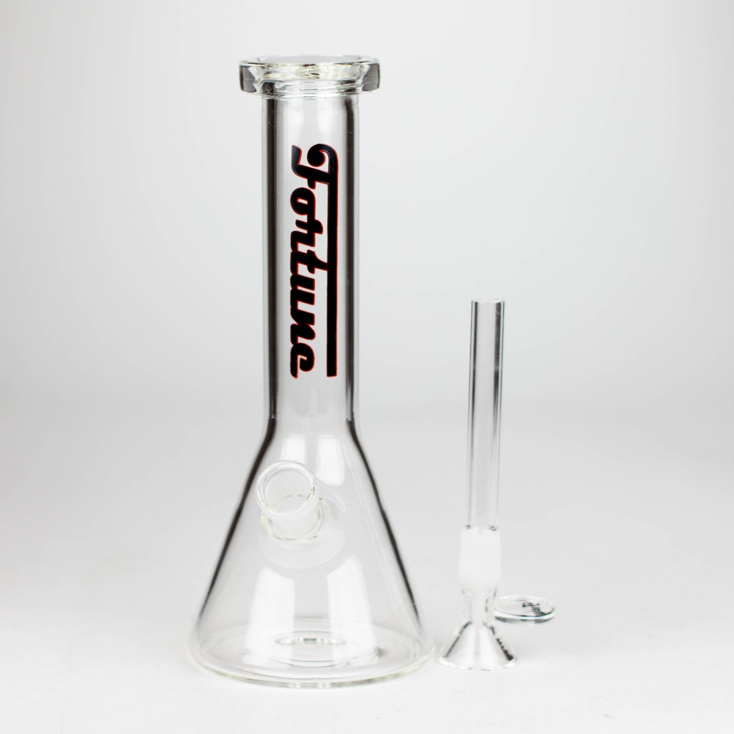 Fortune | 8" 4mm Beaker Glass Bong [8SZN]_7