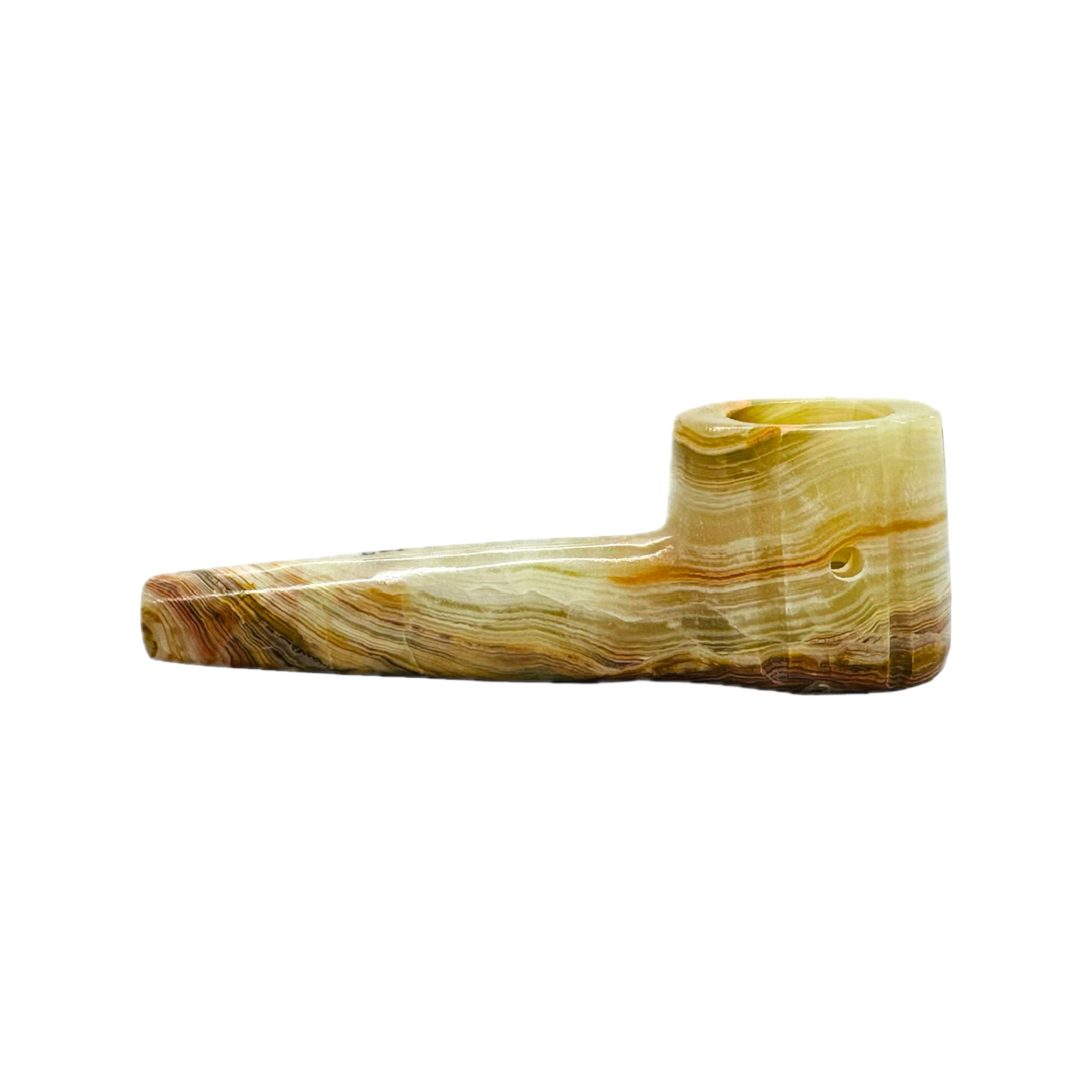 StoneAge | 4" Handmade Tobacco Smoking Pipe – Model: Bowl Design, Includes Gift Box_4