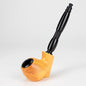 8" Aluminum Tobacco Pipe with Screens_3