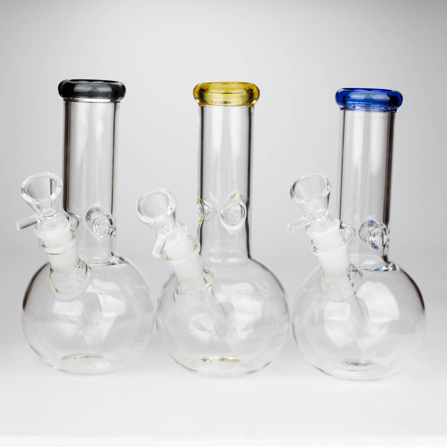 9" Round base glass bong_0