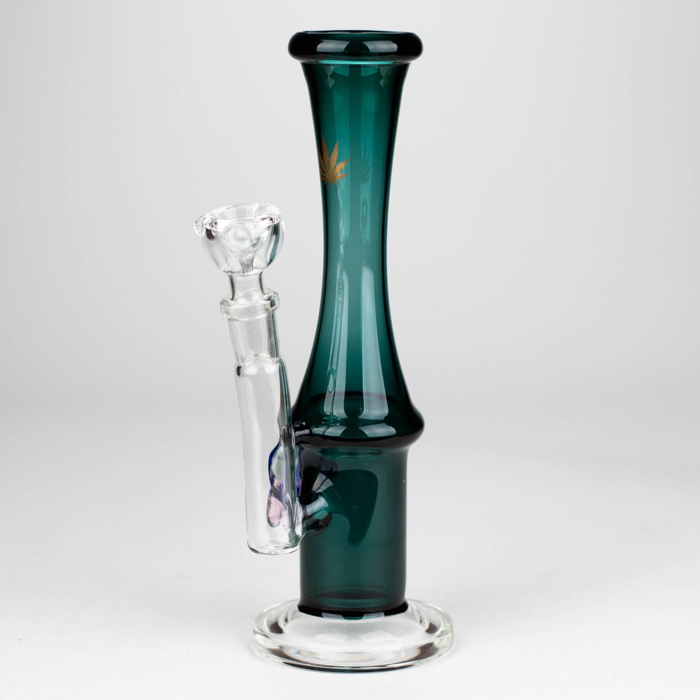 10" Color tube glass bong with eye_8