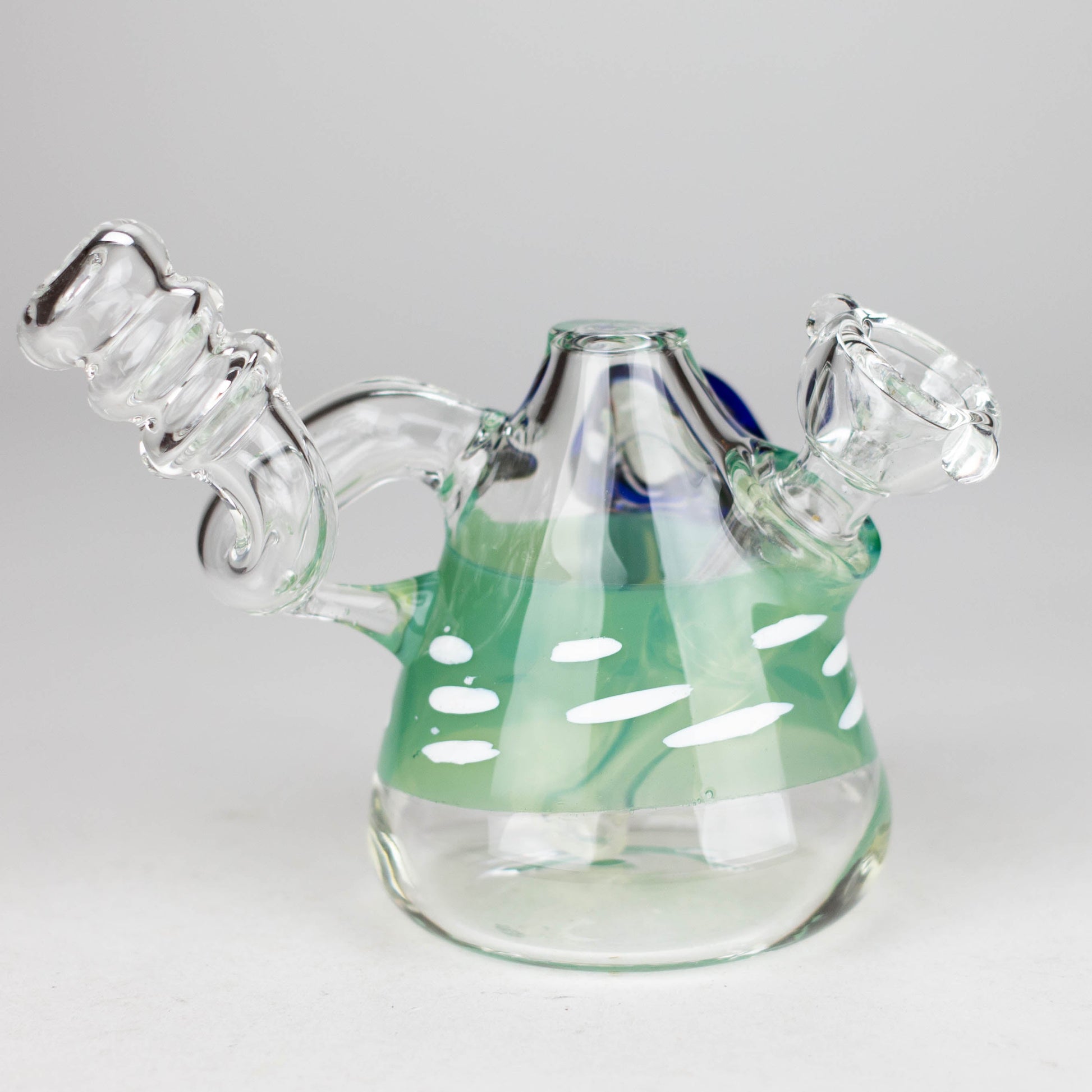 4" Cone bubbler with eye decoration-Assorted_4