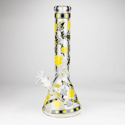 14" 7mm Honey Design Beaker_7