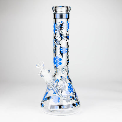 14" 7mm Honey Design Beaker_8