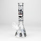 9"  Glow In The Dark 4mm glass bong [S60]_3