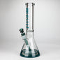 Castle Glassworks | 14" Color Logo Beaker Bong [C-005]_15