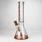 Castle Glassworks | 14" Color Logo Beaker Bong [C-005]_13