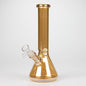 10" Solid Color Eletroplate Glass Beaker Bong_1