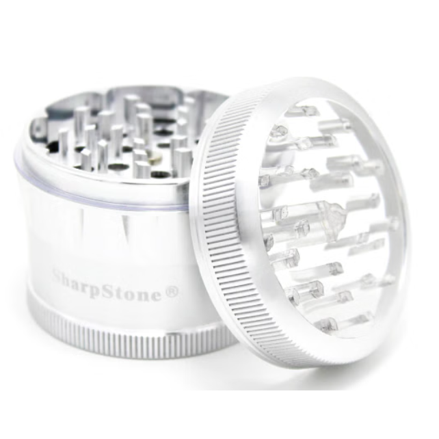 SharpStone® | V2 CLEAR TOP 4 PIECE GRINDER 2.5 [ GRI905 ]_5