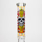 16" Glow in the dark 9mm glass water bong [GBT2301]_3