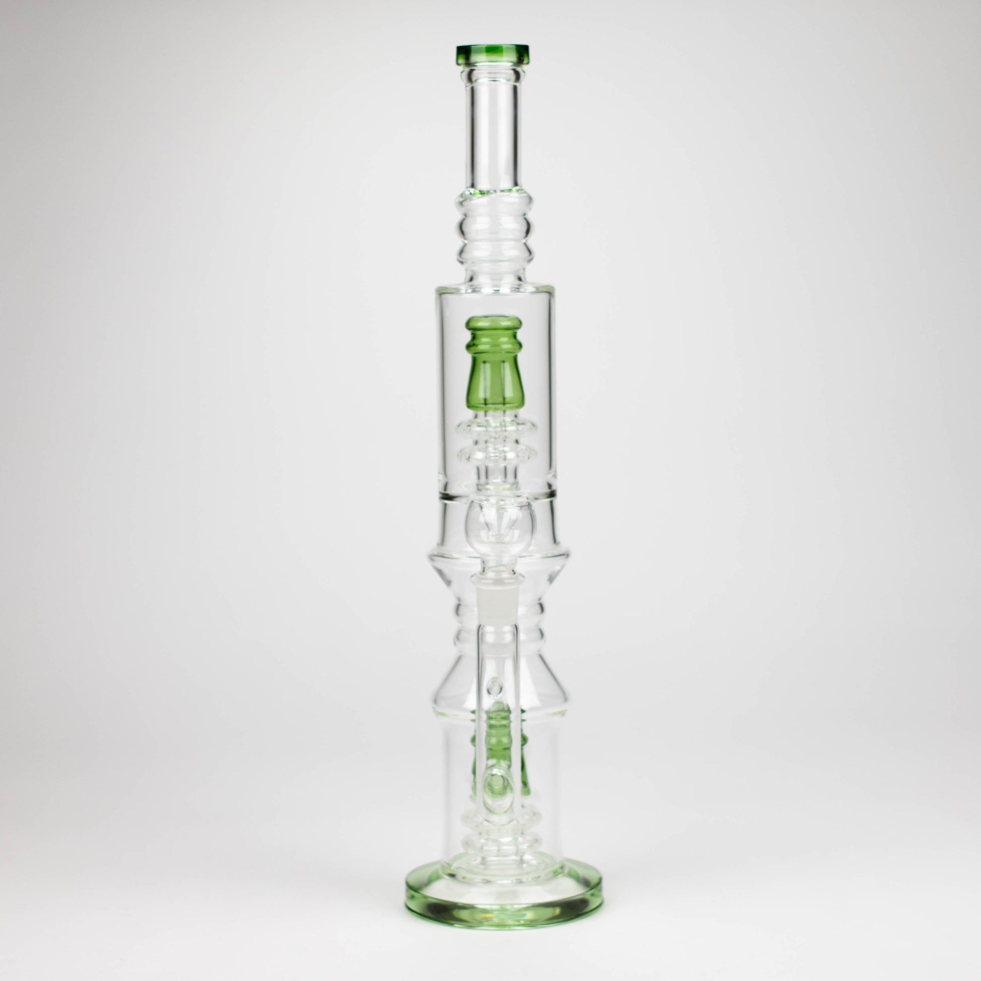 18" Glass water bong with Percolator and Diffuser_9