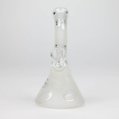 6" Glow in the dark glass bong_3