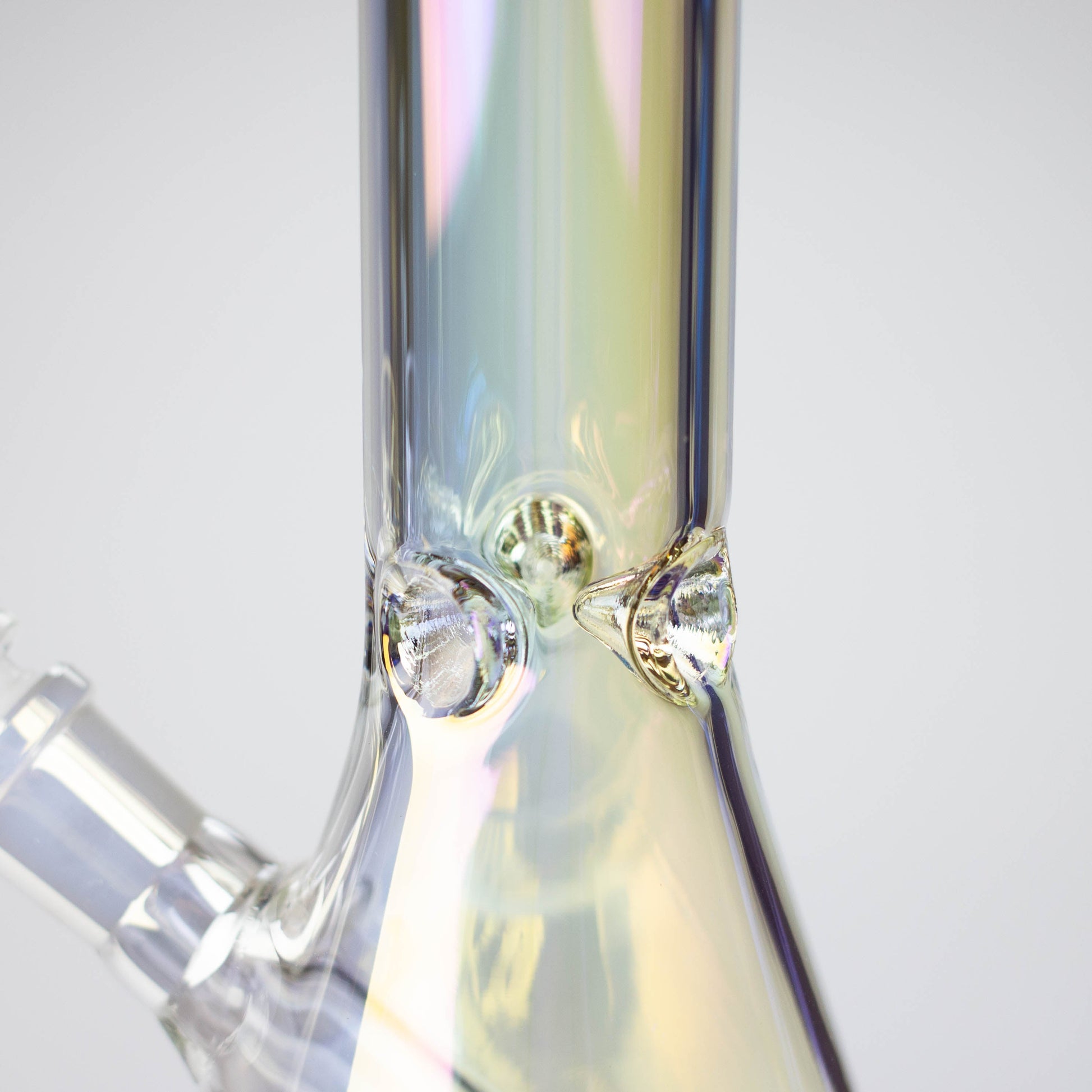 10"  5mm Electroplate Glass Bong Assorted Colour_1