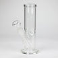 8" clear straight bong_0