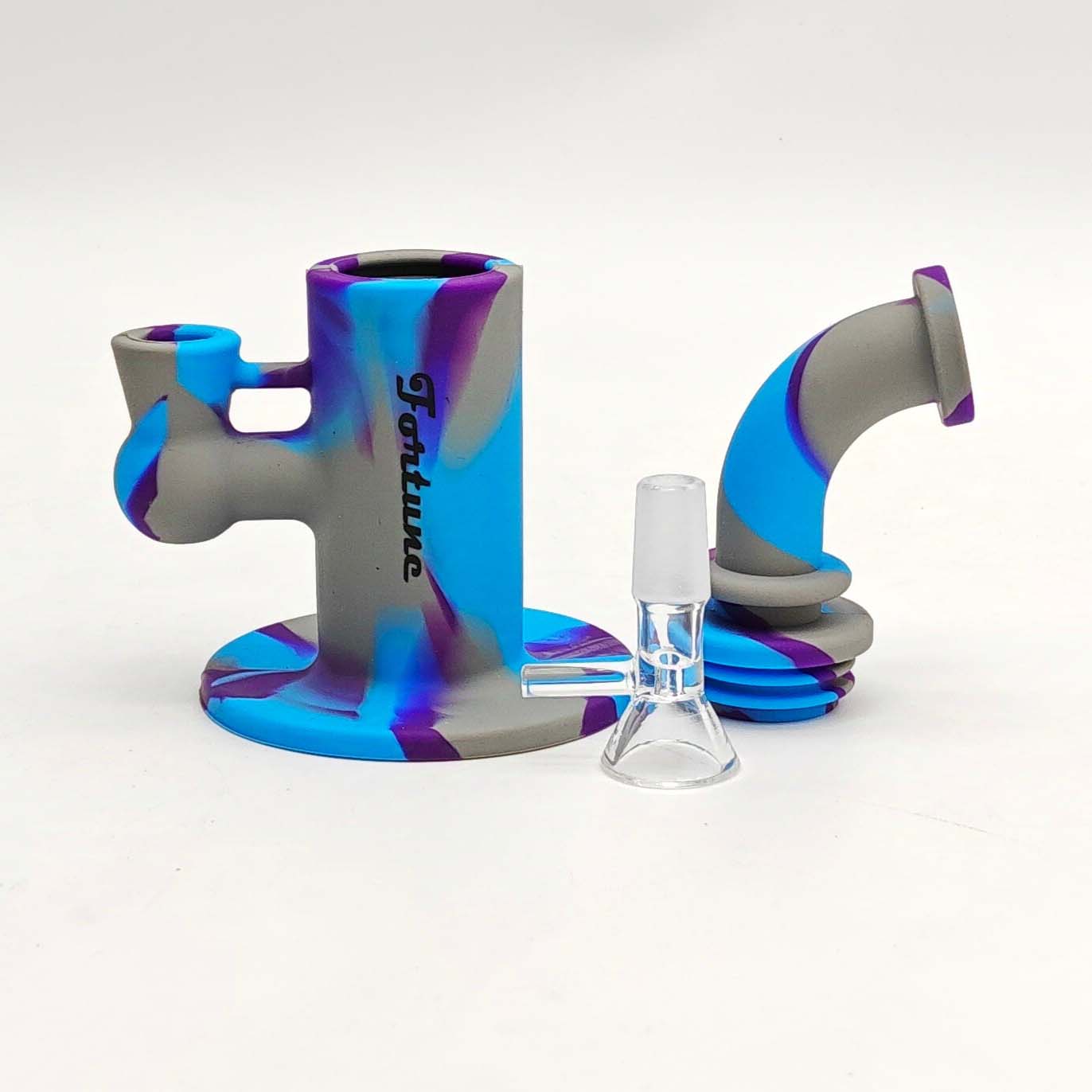 Fortune | 6.5" Silicone Waterpipe-Assorted [SP1056]_4