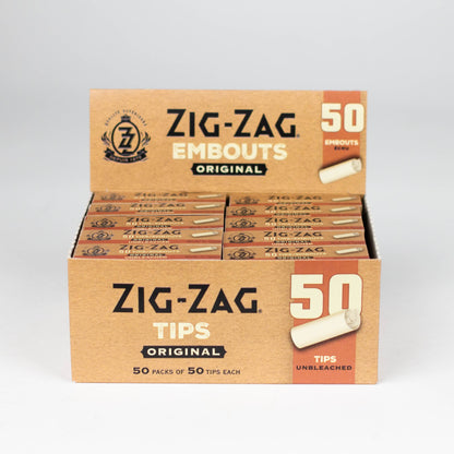 ZIG-ZAG | Unbleached Original Tips box of 50_2