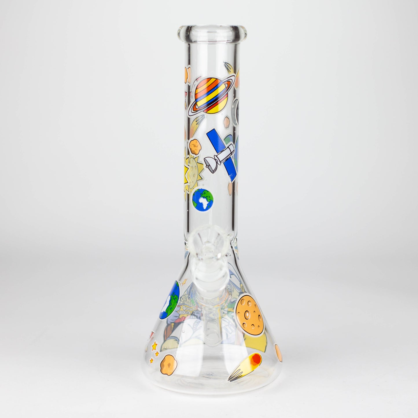 10" Glass Bong With The Astronaut Design_3