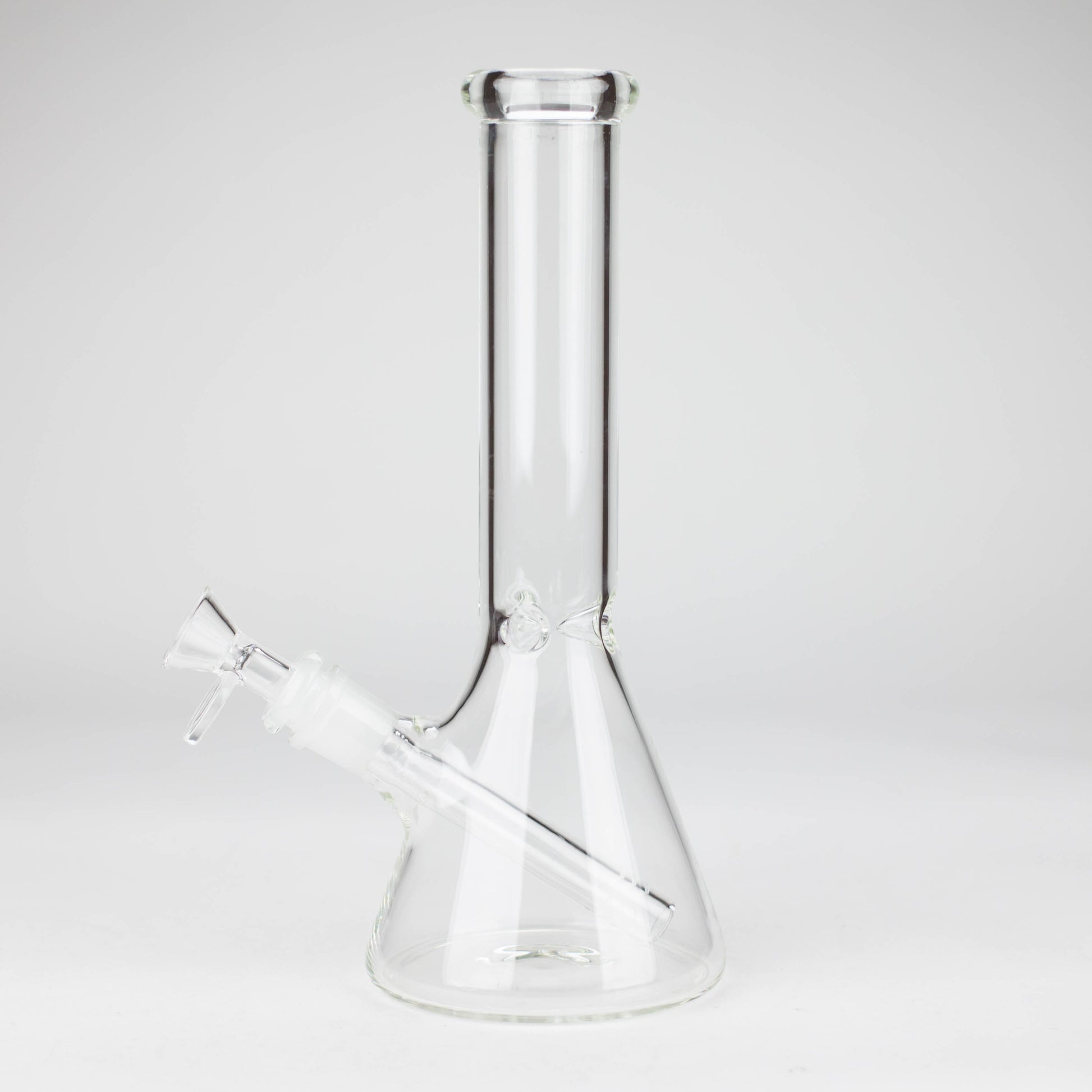 10" 4mm Clear Beaker Water Bong_1