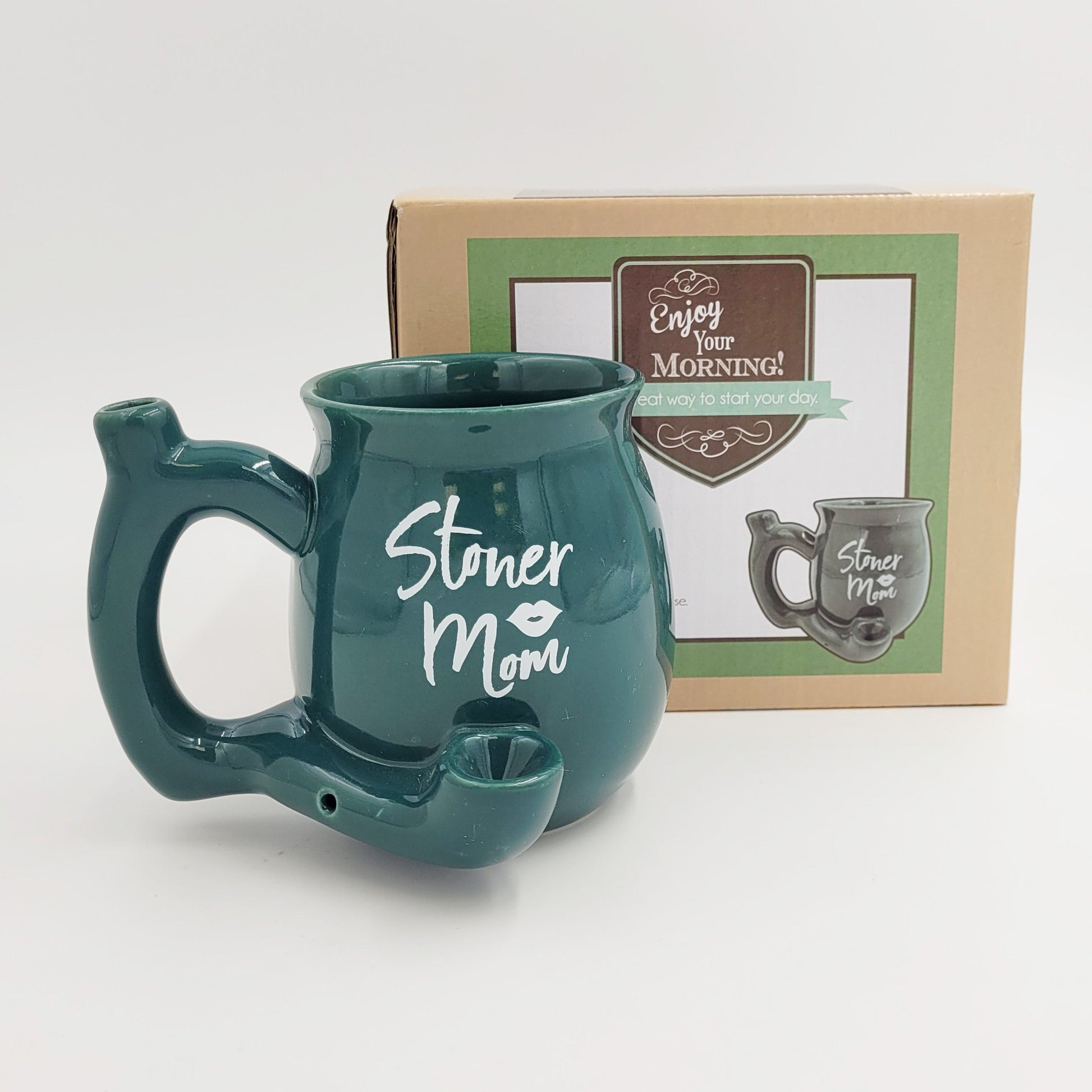 Teal stoner mom Roast & Toast mug_1