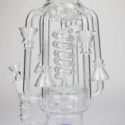 19" Coil Glass water recycler bong [C1576]_12