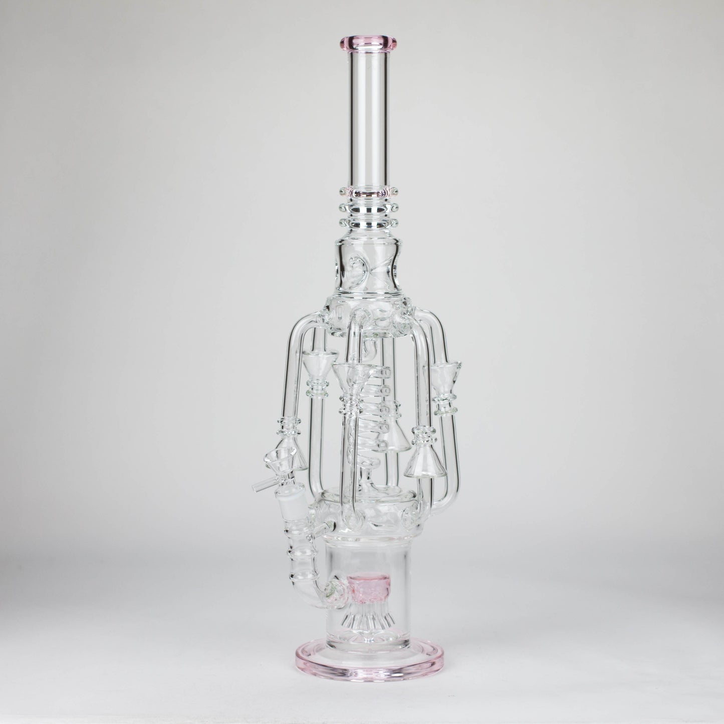 19" Coil Glass water recycler bong [C1576]_7