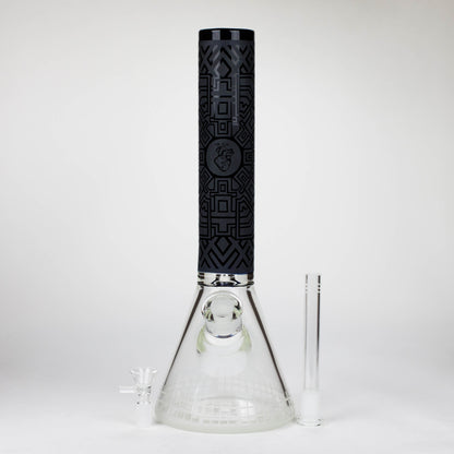 14" Beaker Base Glass Bong  [C1037-CC268]_1